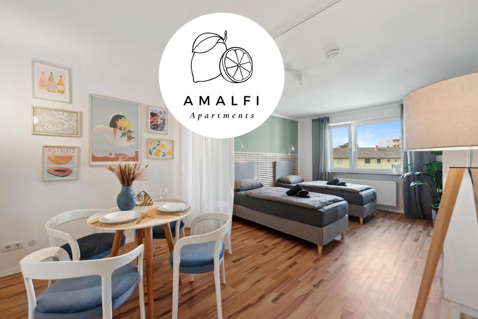 Amalfi Apartments A01 - Gemuetliche 2 Zi-Wohnung Mit Boxspringbetten Und Smart Tv カイザースラウテルン エクステリア 写真